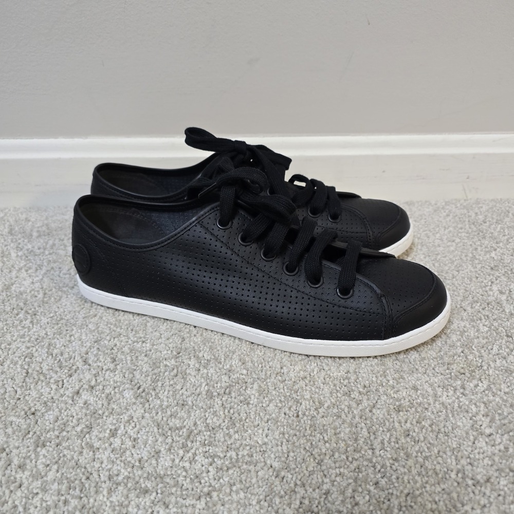 CAMPER Womens Uno Black Leather Sneakers Shoes EU 43 US 11.5‎ NWOB